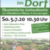 Kirche im Dorf – mit Hygieneregeln kircheimdorf