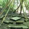 Tipi-Dach für den Naturkindergarten Tipi im Wald