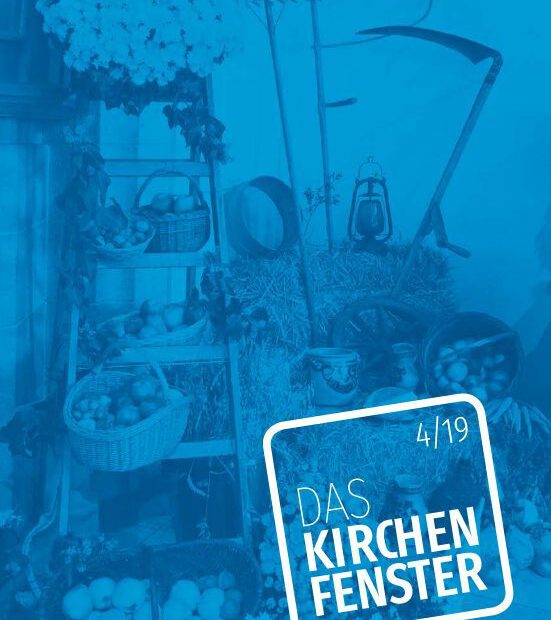 Das neue Kirchenfenster ist im Druck