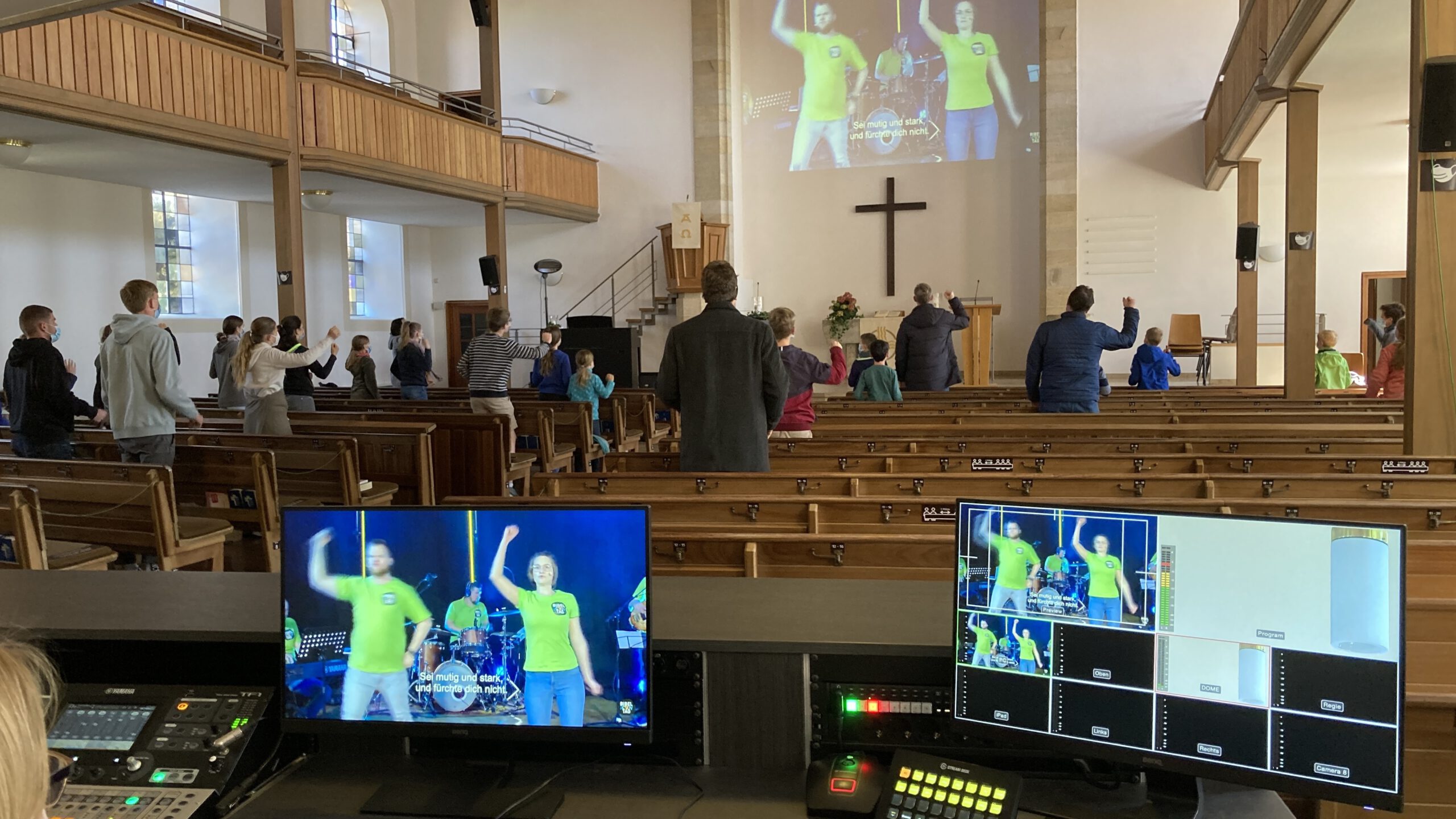 Auf Abstand – und doch voll dabei!