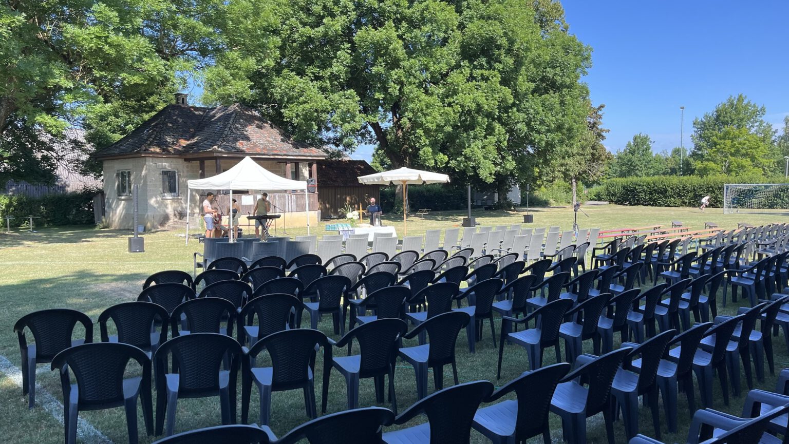 Die Gemeinde kann kommen!