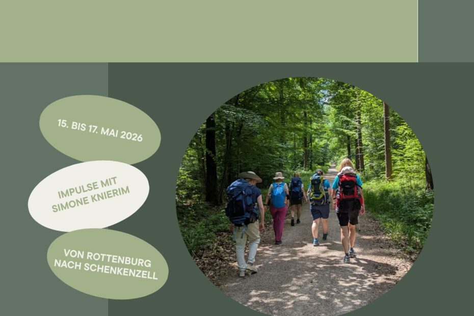 Frauenpilgern 15.-17. Mai 2026