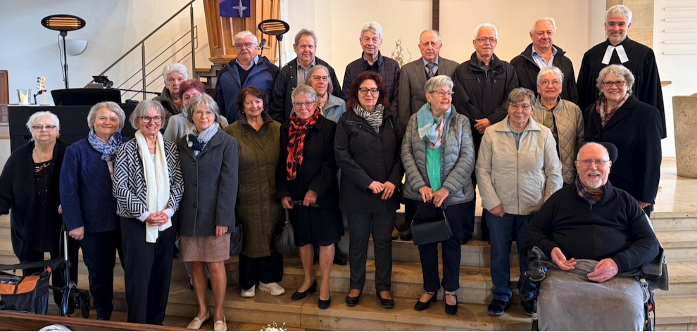60 und 70 Jahre Konfirmationsjubiläum
