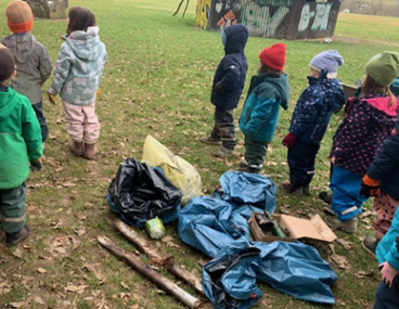 Müll-Ein Thema im Naturkindergarten
