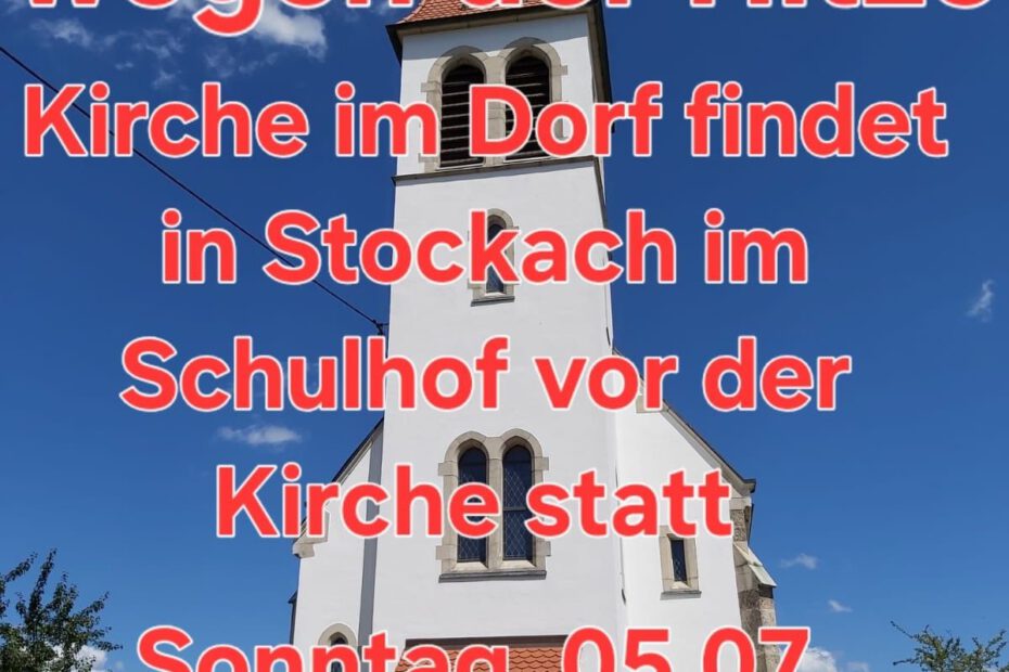 Kirche im Dorf – Stockach
